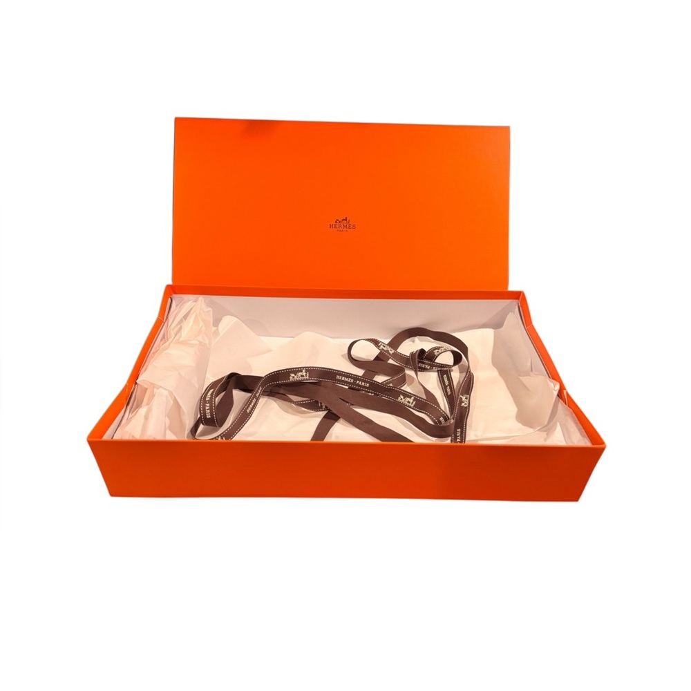 Hermes Empty Box AND Ribbon - Picture 2 of 6